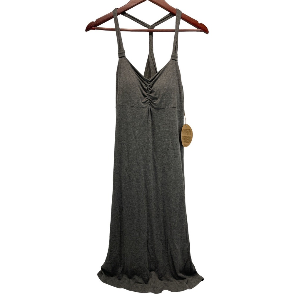 Dakini Womens Gray Medium Cami Summer Dress